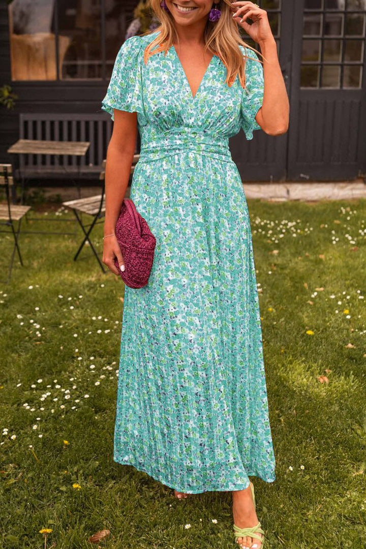 Ellery | Langes Kleid mit Blumenmuster