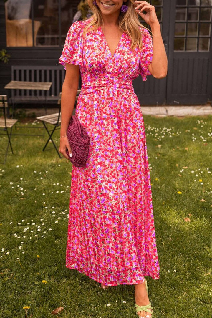 Ellery | Langes Kleid mit Blumenmuster