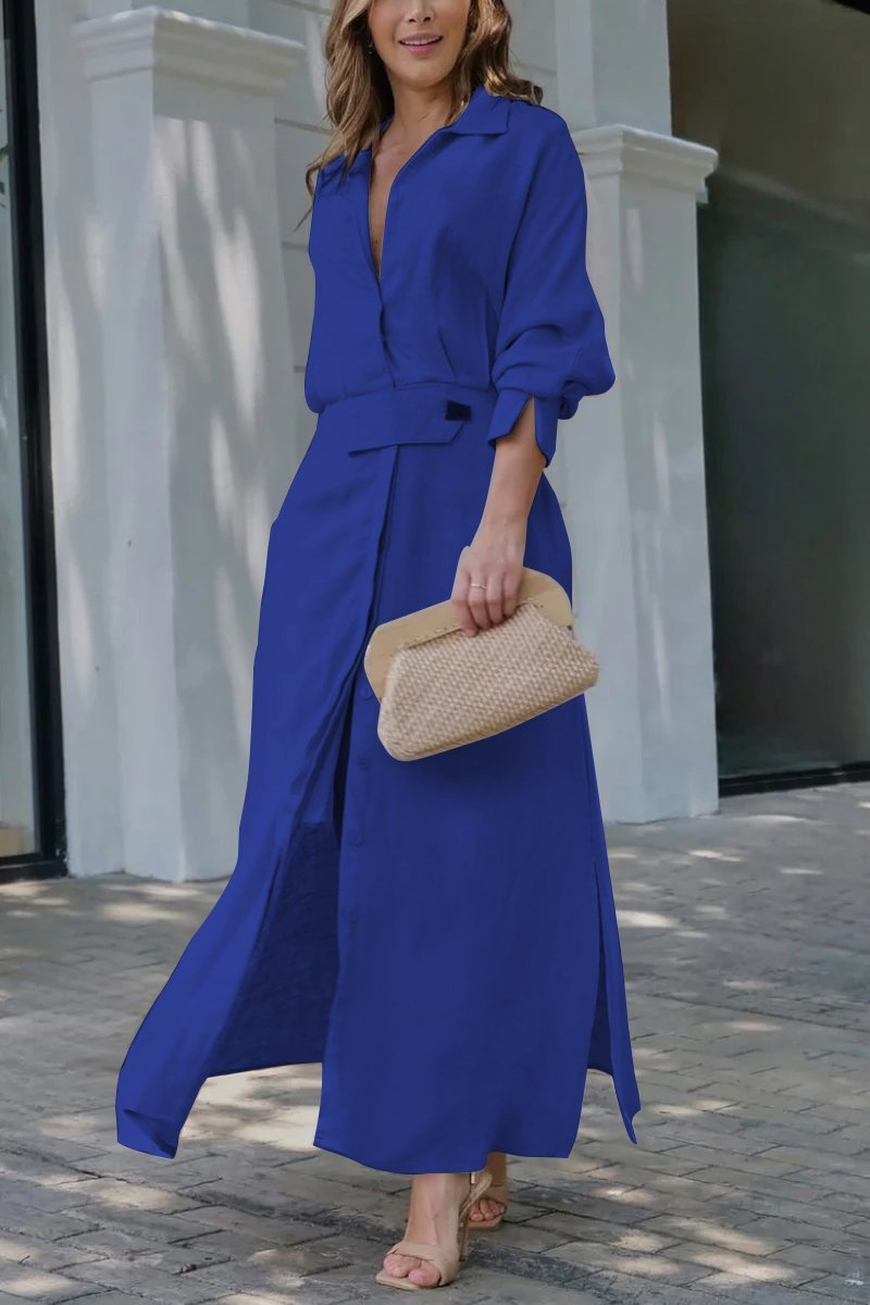 Graciela | Maxikleid mit V-Ausschnitt