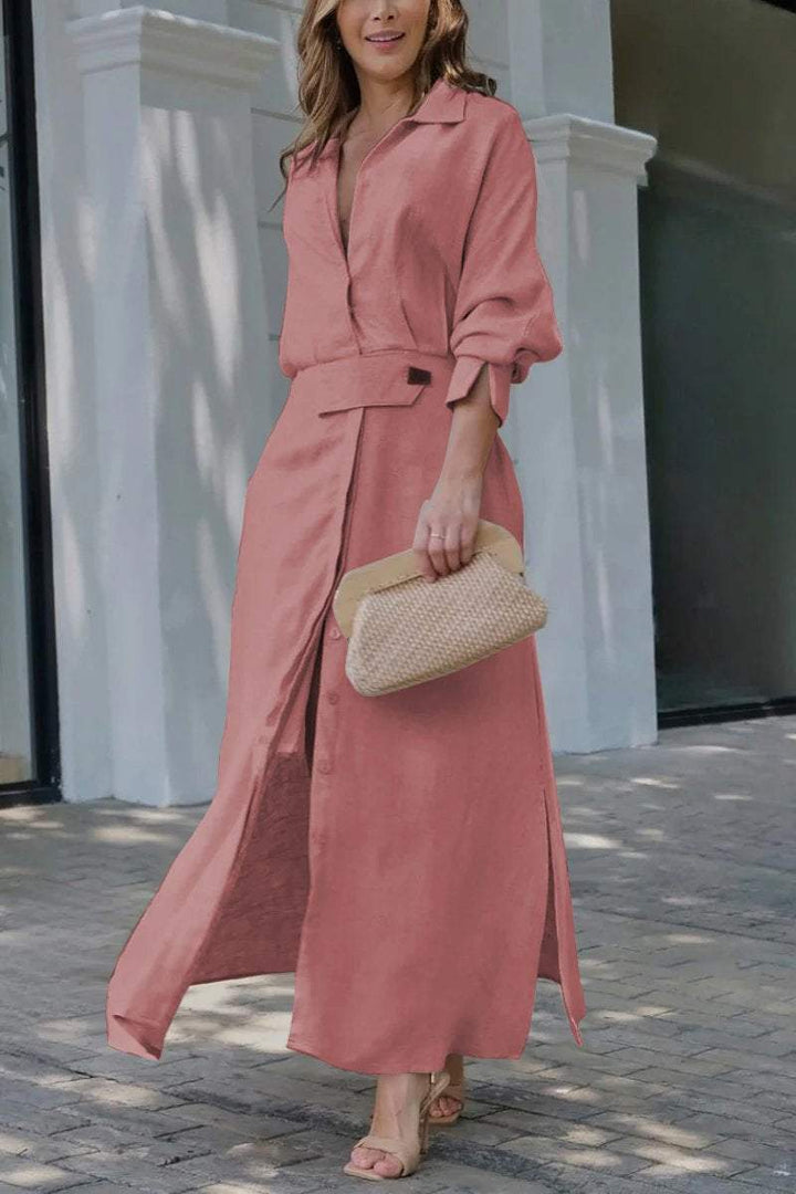 Graciela | Maxikleid mit V-Ausschnitt