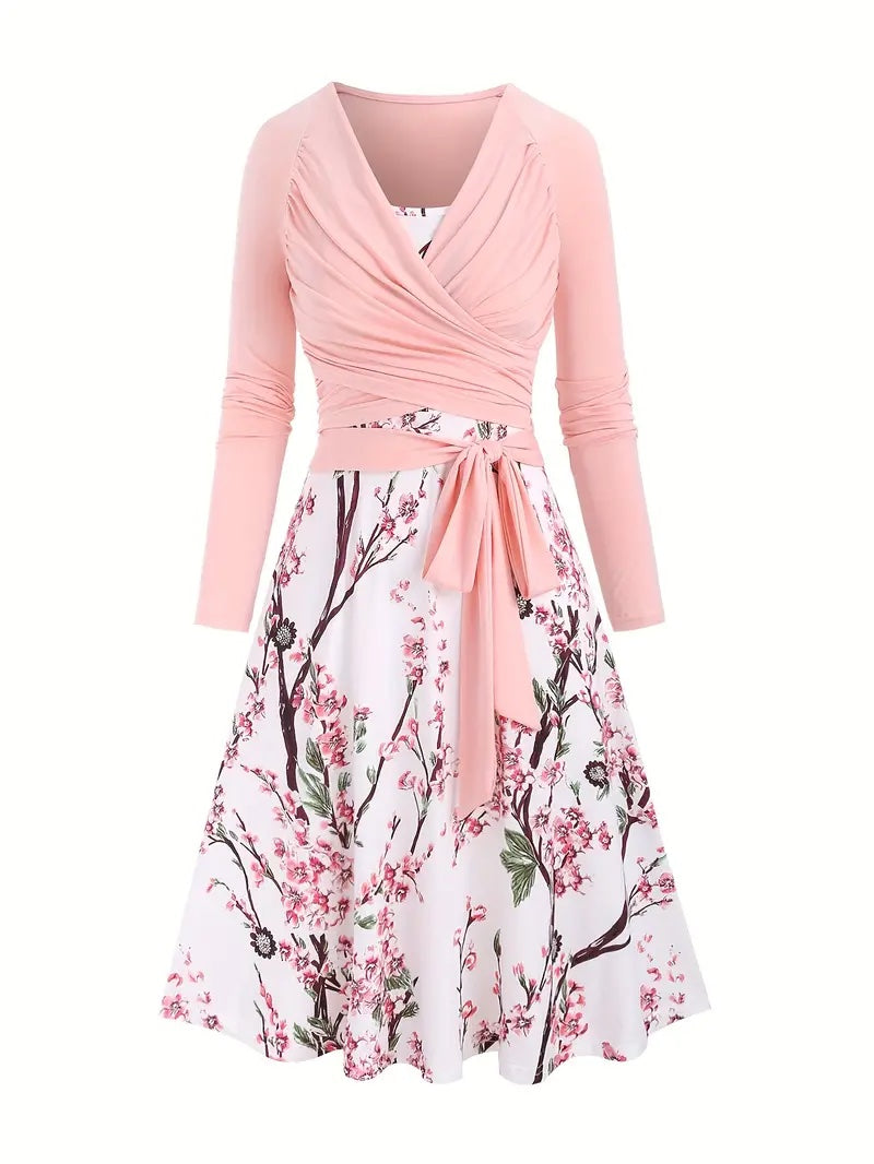 Elle | Atemberaubendes 2-teiliges Kleid