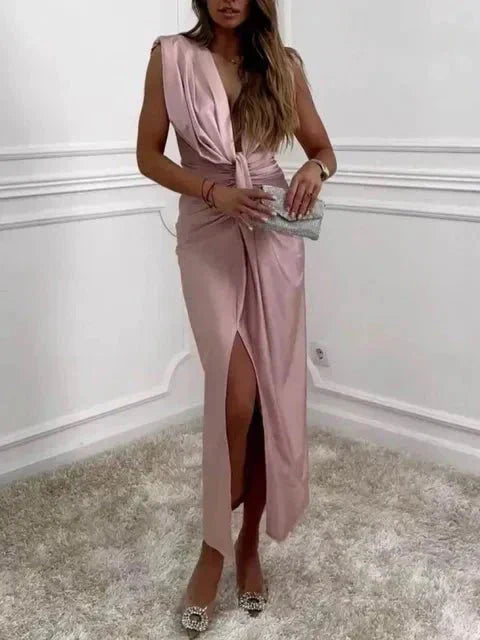 Bernadette | Elegantes Drapiertes Kleid