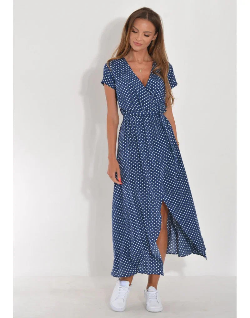 Baylin | Elegantes Kleid mit V-Ausschnitt