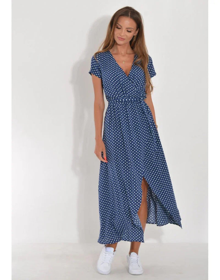 Baylin | Elegantes Kleid mit V-Ausschnitt