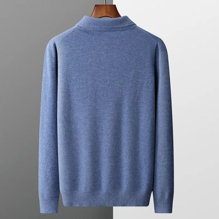 Tobias™ | Kaschmir Polo Business Pullover