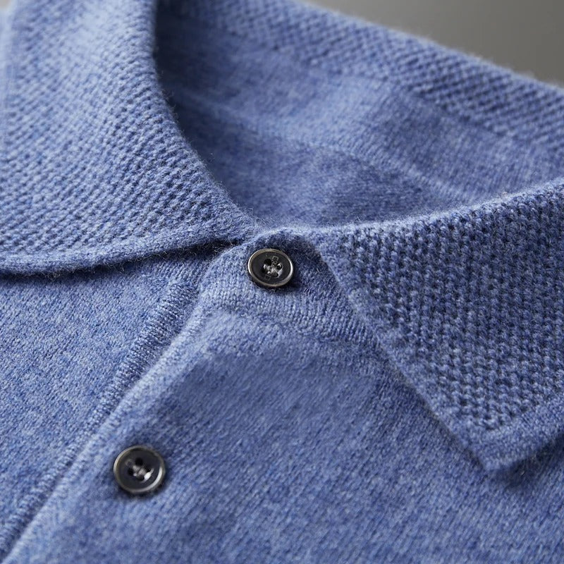 Tobias™ | Kaschmir Polo Business Pullover