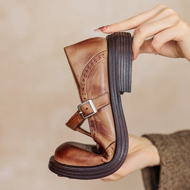 Helda | Elegante Mary Janes aus Leder