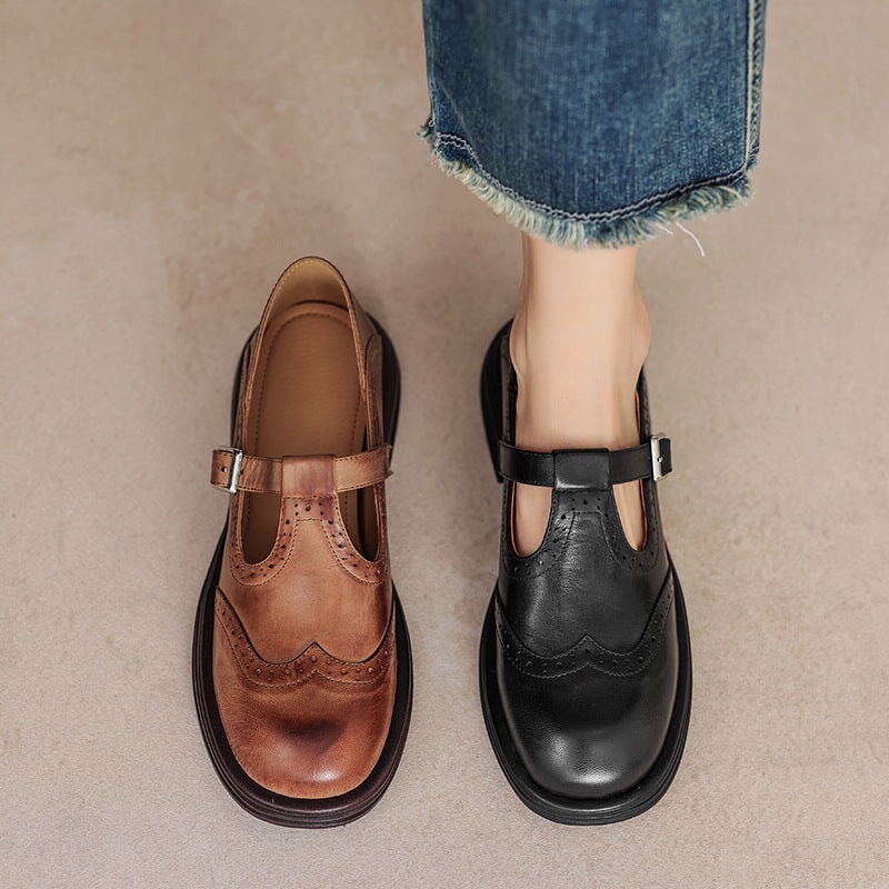 Helda | Elegante Mary Janes aus Leder