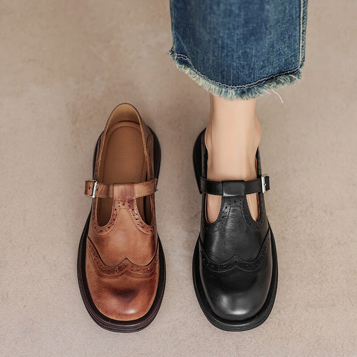 Helda | Elegante Mary Janes aus Leder