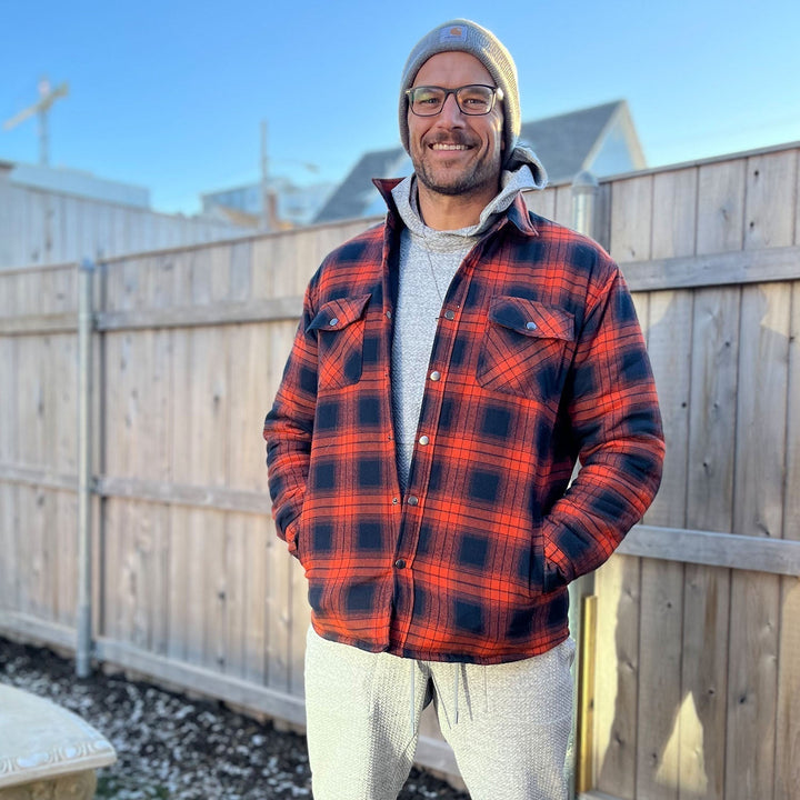 Anacleto | Stilvolle gestreifte Jacke