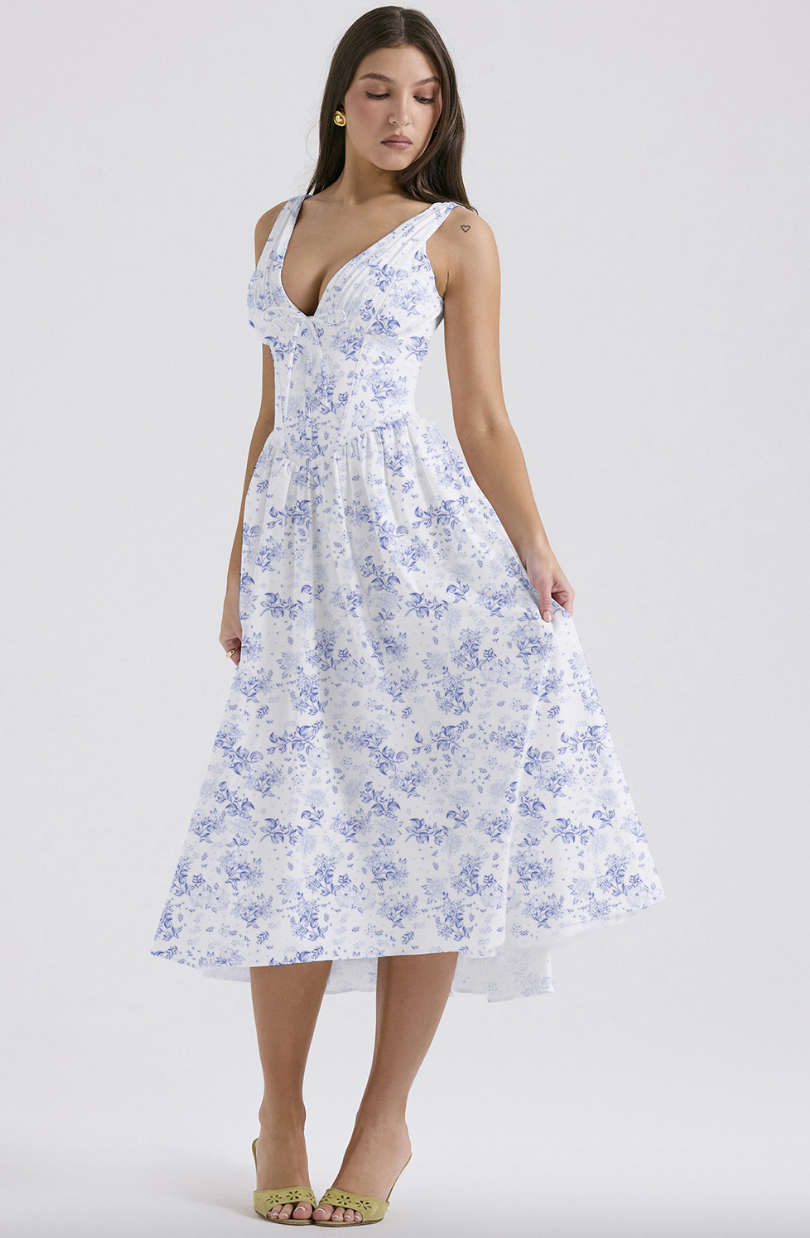 Alina | Schmeichelhaftes Sommerkleid
