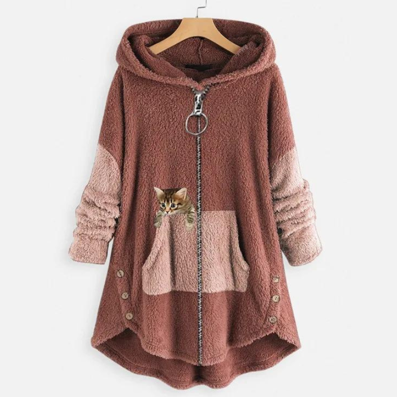 Agnes™ | Ultraweicher und warmer Plüsch-Hoodie