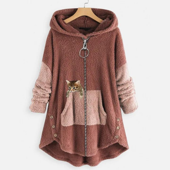 Agnes™ | Ultraweicher und warmer Plüsch-Hoodie