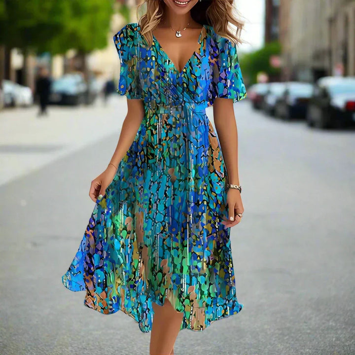 Julietta | Bedrucktes Sommerkleid