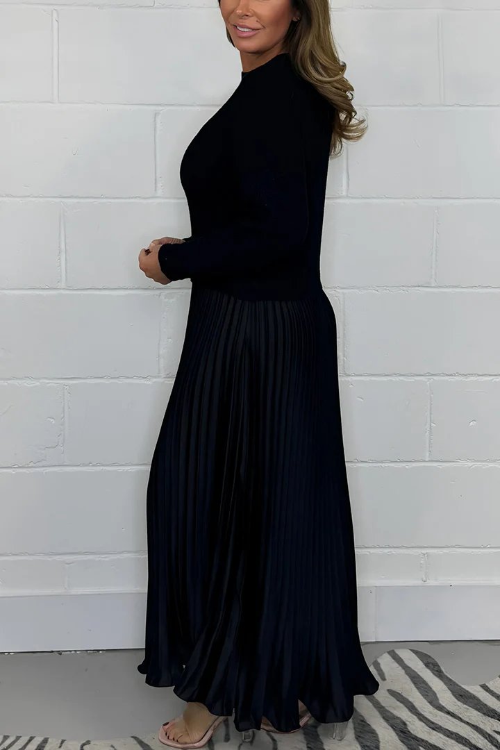Dorothy | Langer Pullover mit Faltenrock