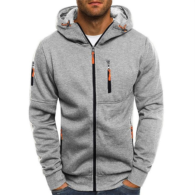 Roy | Kapuzenjacke mit Reißverschluss