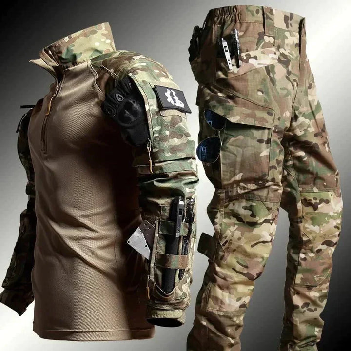 Jannus | Streetwear Herbst Tactical Anzug Set Für Männer