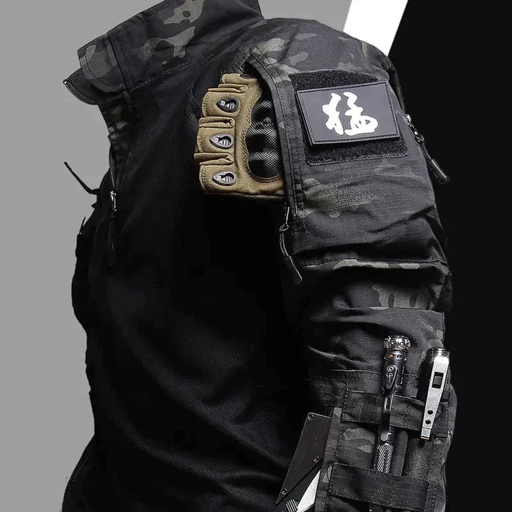 Jannus | Streetwear Herbst Tactical Anzug Set Für Männer