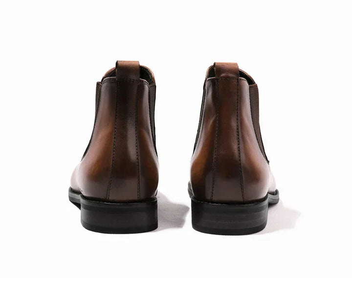 Simon | Raffinierte Chelsea-Stiefel aus Leder