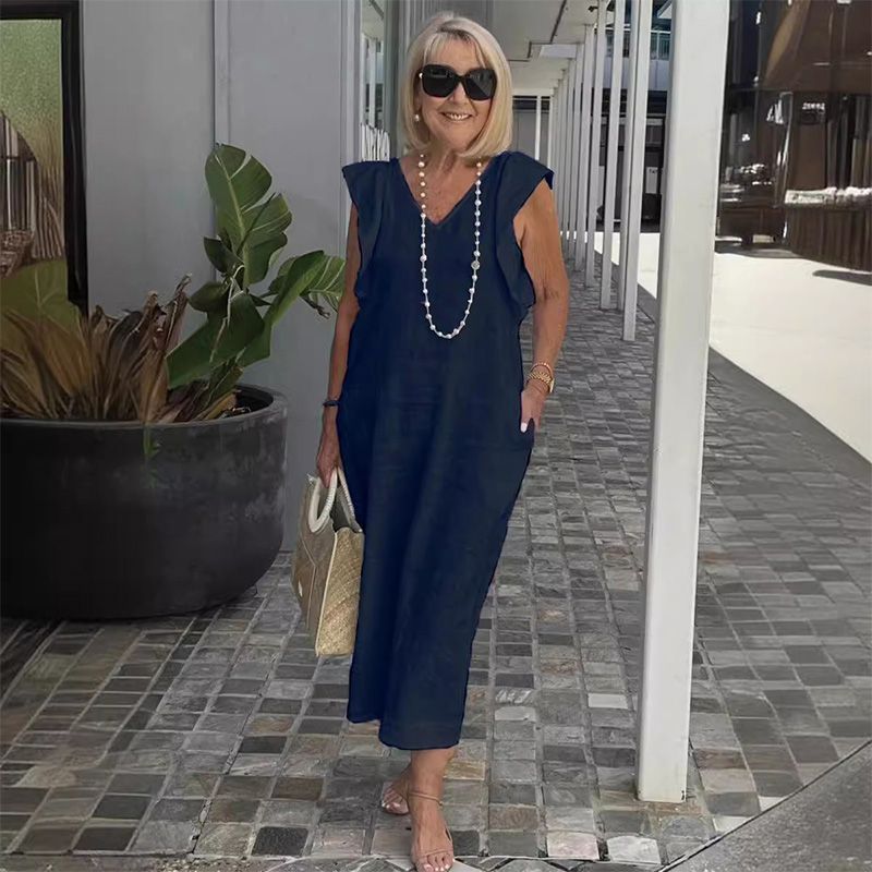 Anna | Lässiges ärmelloses Kleid