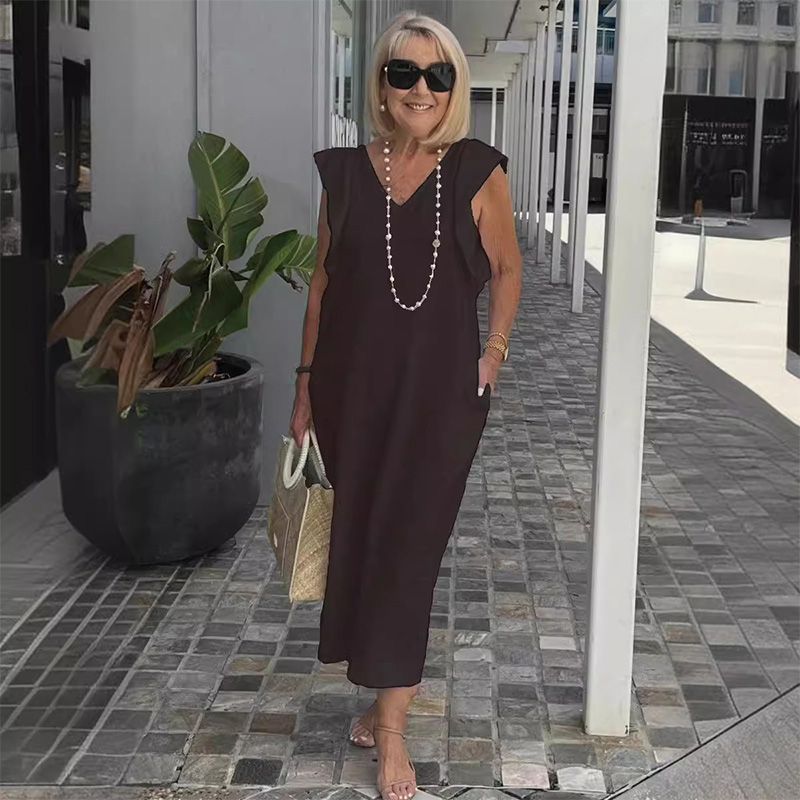 Anna | Lässiges ärmelloses Kleid