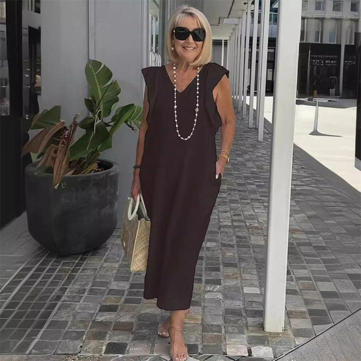 Anna | Lässiges ärmelloses Kleid