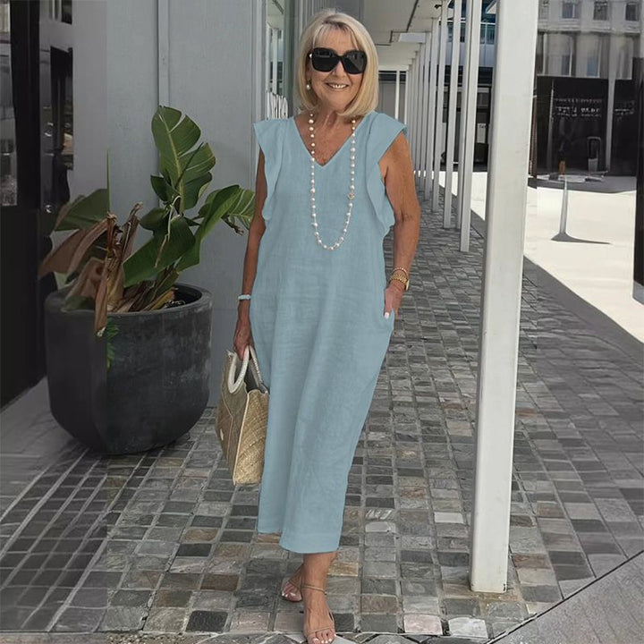 Anna | Lässiges ärmelloses Kleid