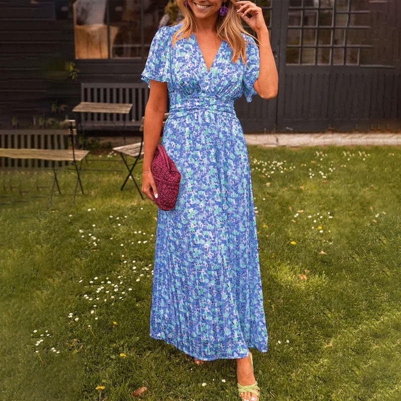 Rheanne | Sommerkleid mit V-Ausschnitt