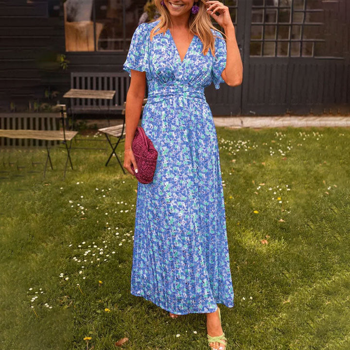 Rheanne | Sommerkleid mit V-Ausschnitt