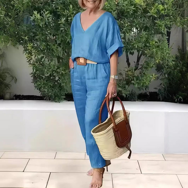 Khloe | Luxuriöses Lässiges 2-Teiliges Outfit