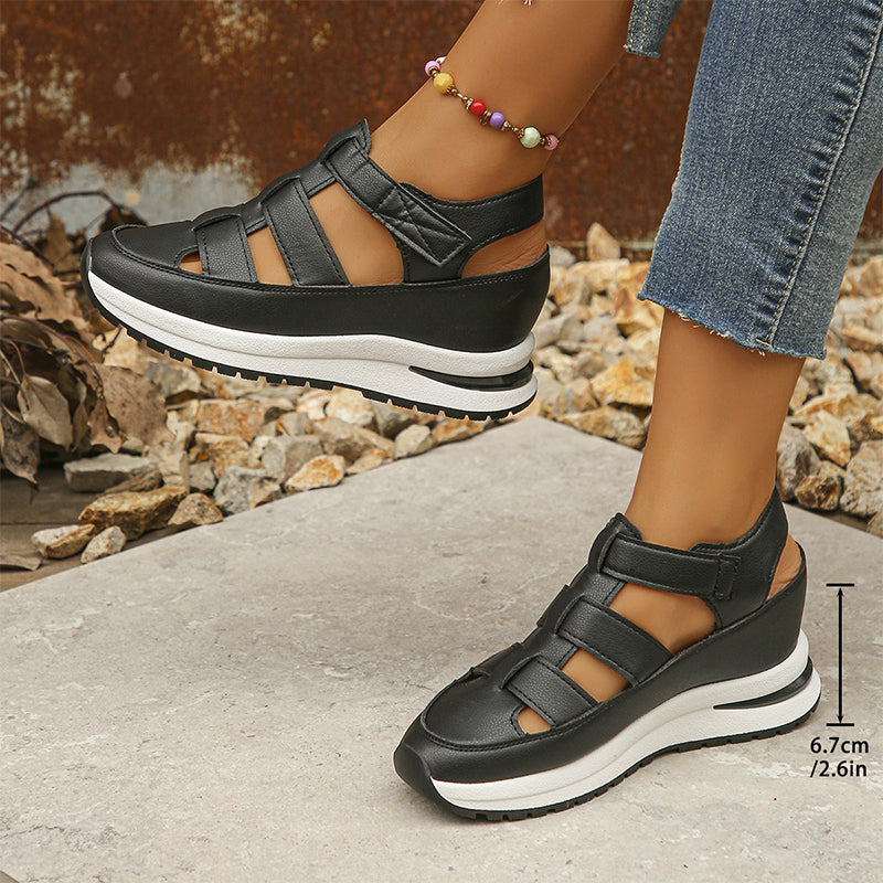Bettina | Urban Sandalen mit geschlossener Zehenpartie