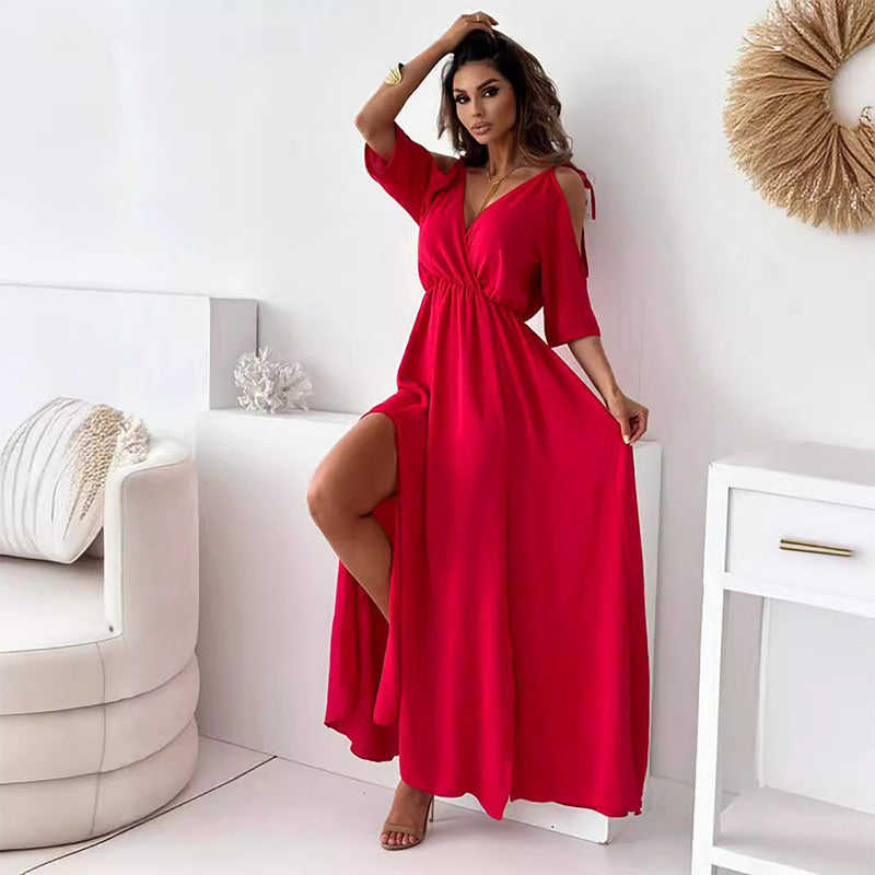 Araya | Elegantes Kleid mit Seitenschlitz