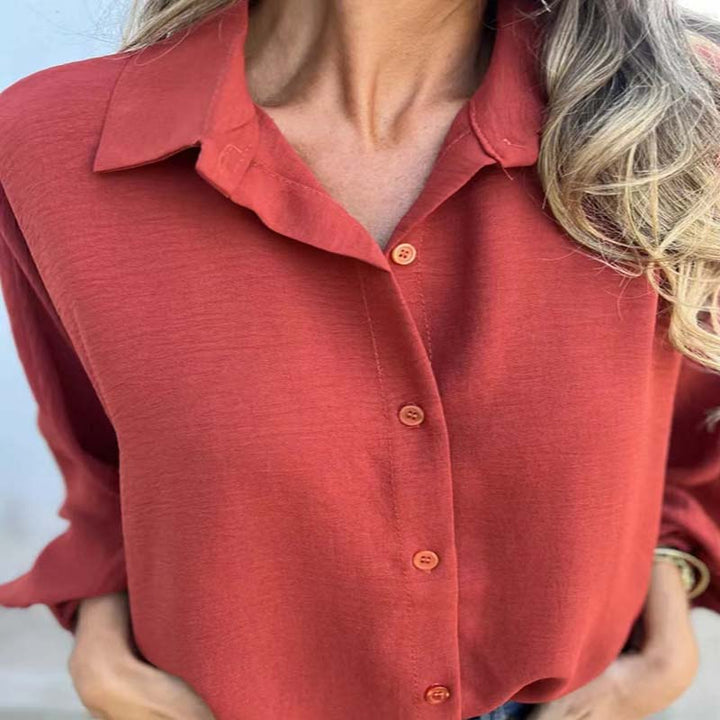 Elie | Elegante Bluse mit Knöpfe