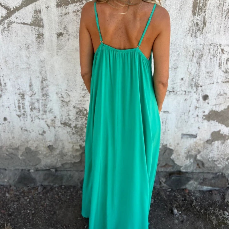 Roena | Elegantes V-Ausschnitt Kleid