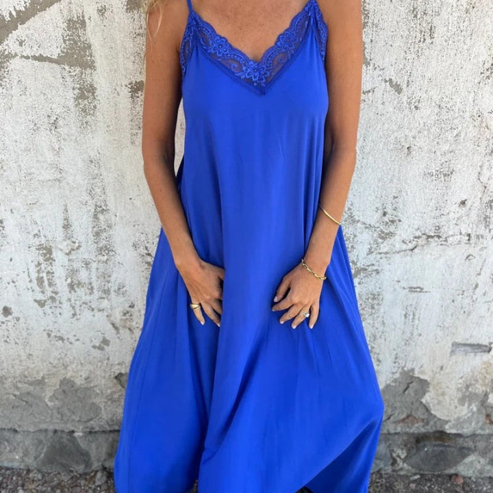 Roena | Elegantes V-Ausschnitt Kleid