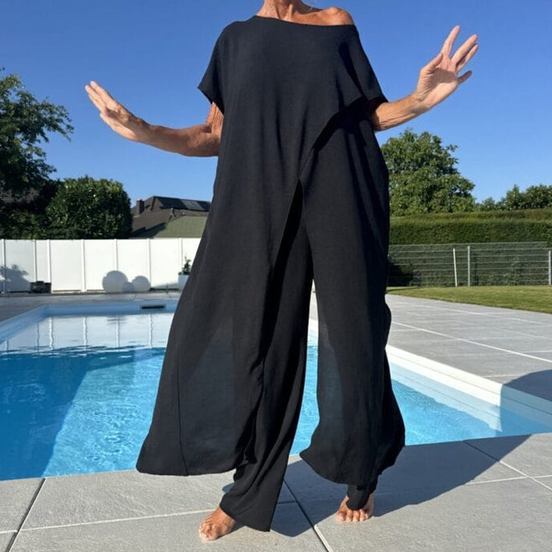 Leslie | Zeitloses zweiteiliges Set