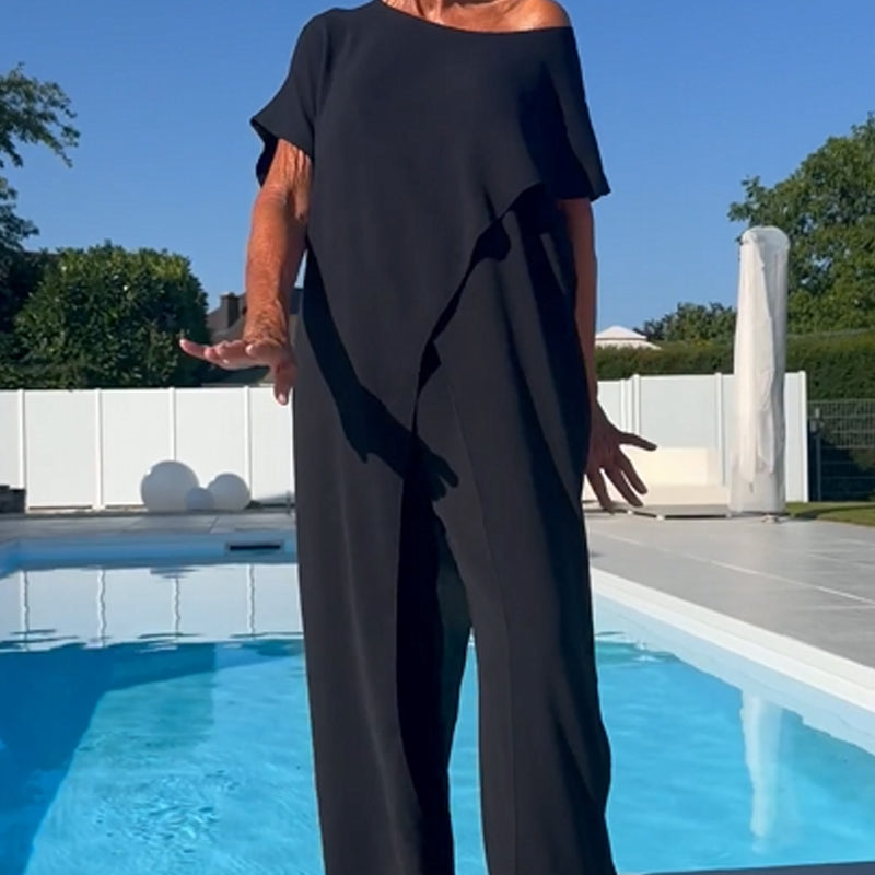 Leslie | Zeitloses zweiteiliges Set