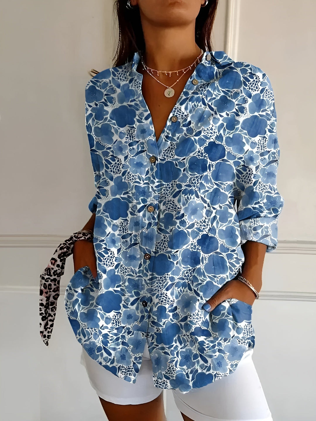 Clare | Schicke Bluse mit verspielten Drucken