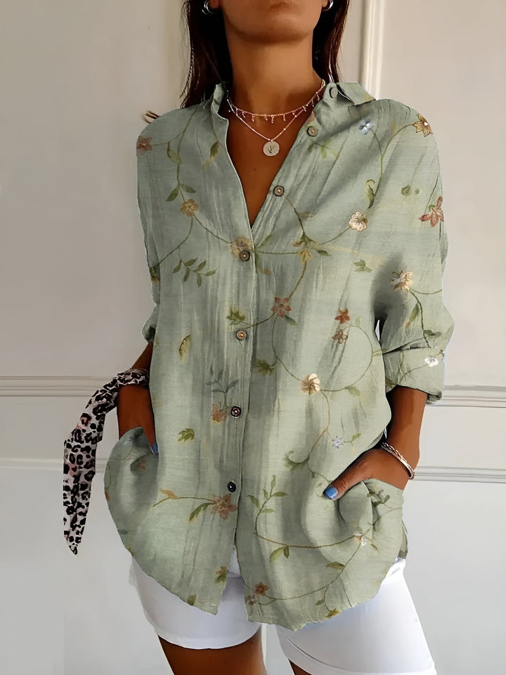 Clare | Schicke Bluse mit verspielten Drucken