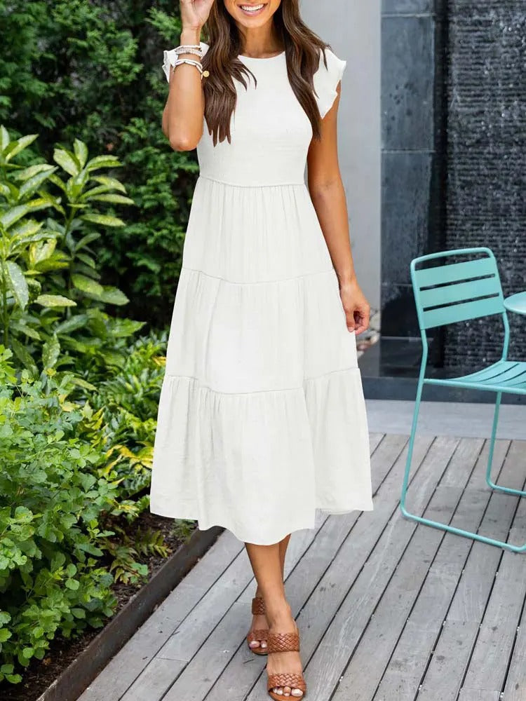 Aisley | Elegantes Kleid mit Bauchbedeckung