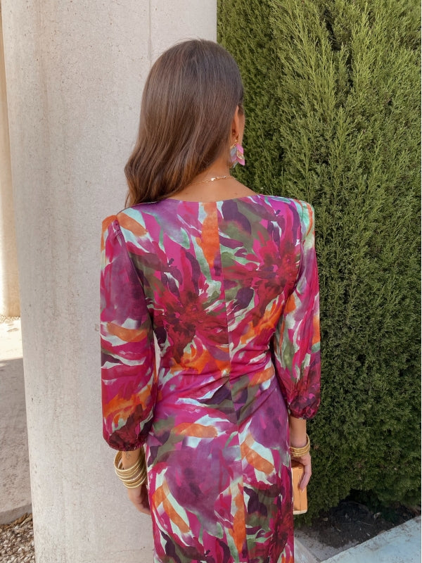 Elena | Elegantes Kleid mit Cut-Out