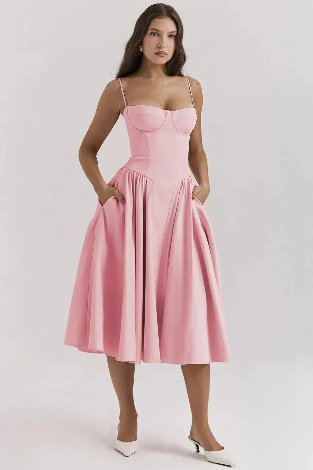 Raquim | Vintage Cross-Border Modisches Tank Langkleid