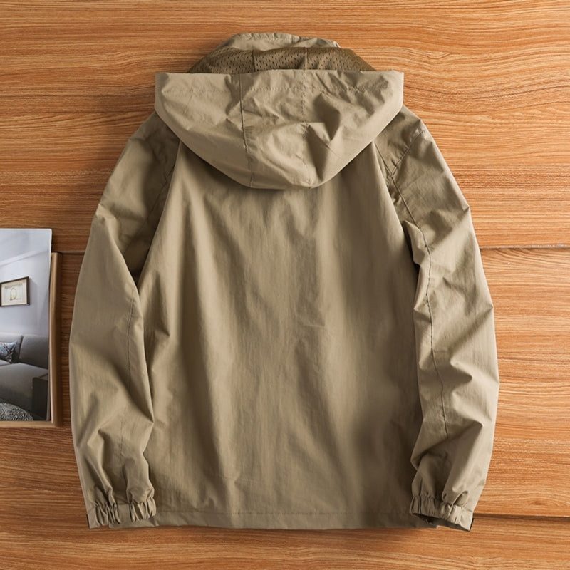 Adrino | Wasserabweisende Jacke mit Kapuze